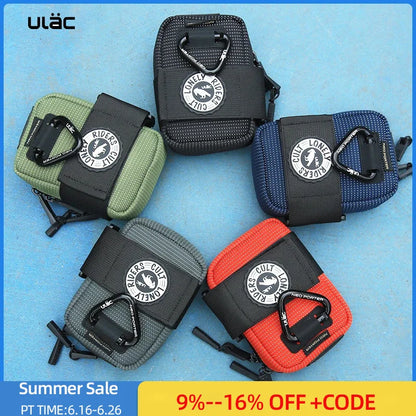 ULAC 0.5L Waterproof Bicycle Saddle Bag — Mini Shockproof MTB Seatpost Rear Pack Tail Pouch