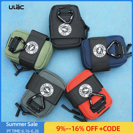ULAC 0.5L Waterproof Bicycle Saddle Bag — Mini Shockproof MTB Seatpost Rear Pack Tail Pouch