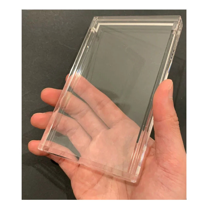 Clear Acrylic Booster Card Display Case – Protective Trading Card Pack Frame Holder for Pokémon Box Storage & Showcase