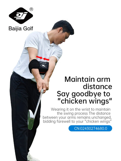 BAIJIA Golf Swing Arm Action Trainer – Swing Training Aid for Position Correction and Sports Improvement