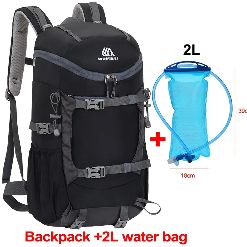 Hydration Backpack for Hiking, Running & Cycling — Outdoor Sports, Camping, Climbing & Travel Bag for Men & Women