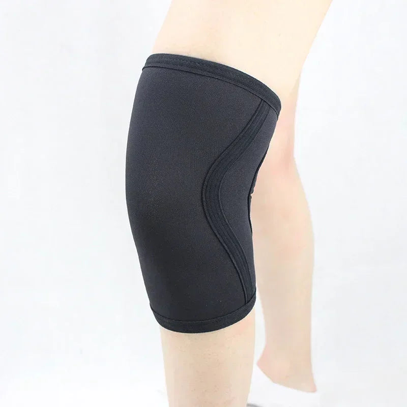7mm Squat Knee Sleeves – Neoprene Compression Support for Men & Women, Gym, CrossFit, and Weightlifting Knee Protection