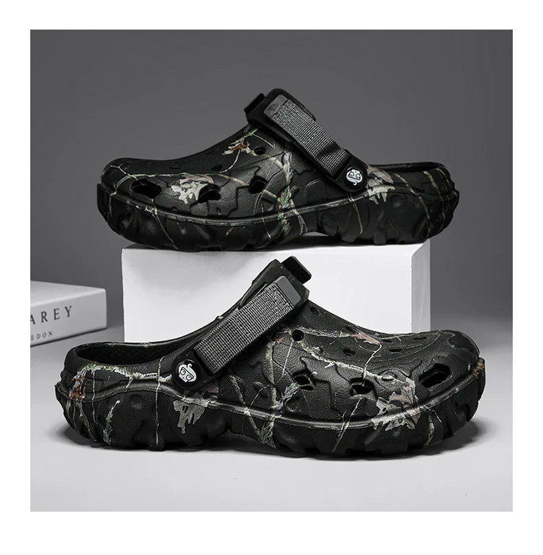 2024 Summer Men’s Sandals – Comfortable Lightweight Non-Slip Flip Flops for Home & Garden