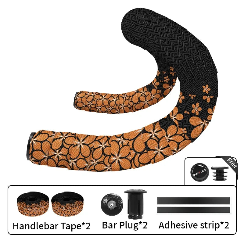 BUCKLOS Road Bike Handlebar Tape – Soft Non-Slip Drop Bar Strap for Gravel, Racing & Speed Bicycles