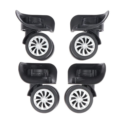 Universal 360° Swivel Suitcase Wheels — Replacement Trolley Luggage Wheels