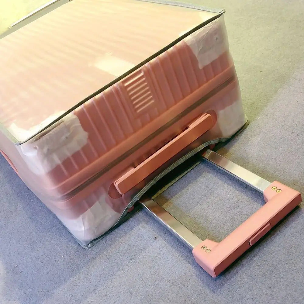 Transparent Waterproof Luggage Cover — Dustproof Protector for 16-30 Inch Suitcases
