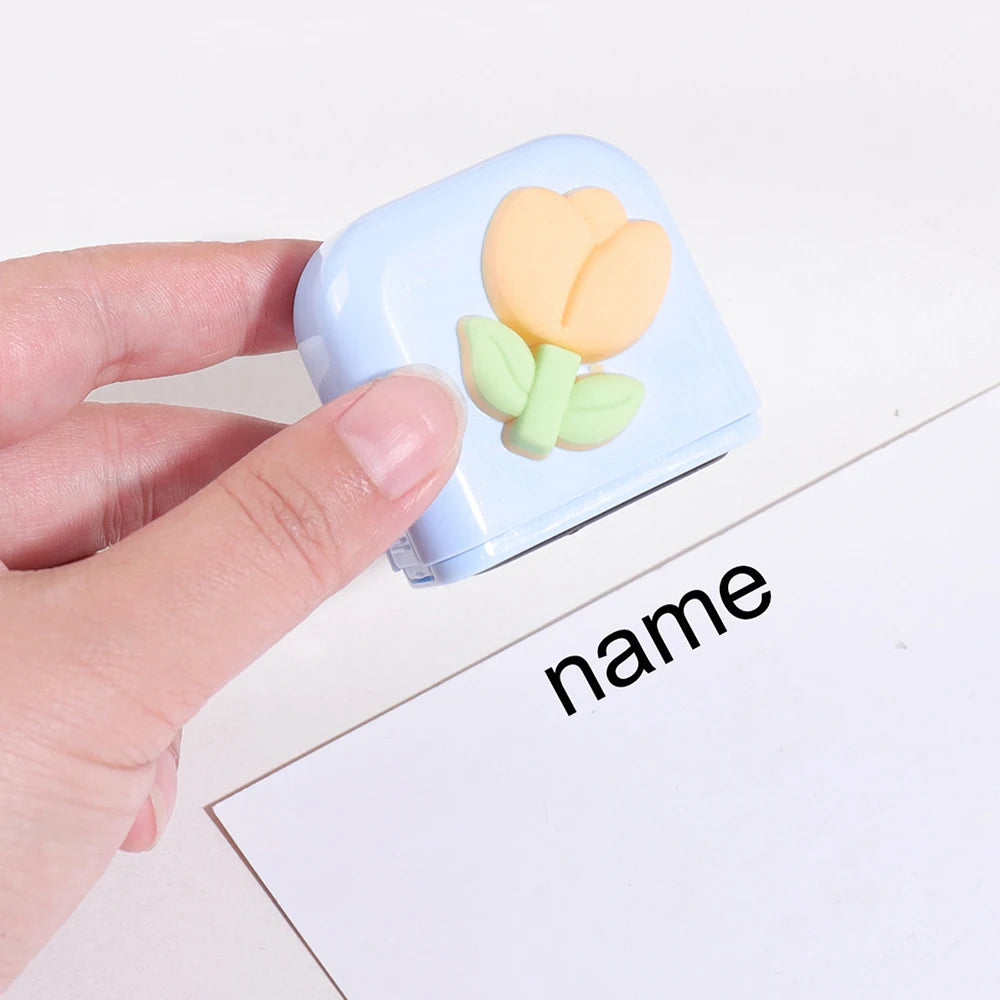 Custom Kids Name Stamp - Personalized Waterproof Clothing Label & Signature Seal