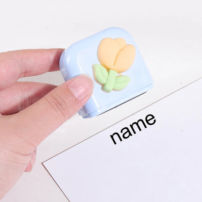 Custom Kids Name Stamp - Personalized Waterproof Clothing Label & Signature Seal