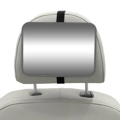 Shatterproof Baby Car Mirror - Crash Tested Rear Facing Infant Safety Mirror with Wide Clear View