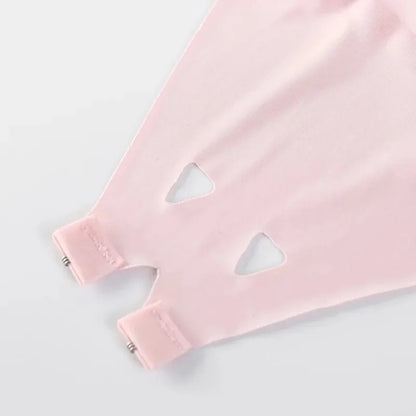 2 Piece Women's Strapless Tube Top Bras – Seamless Ice Silk Bandeau with Back Buckle, Invisible Underwear