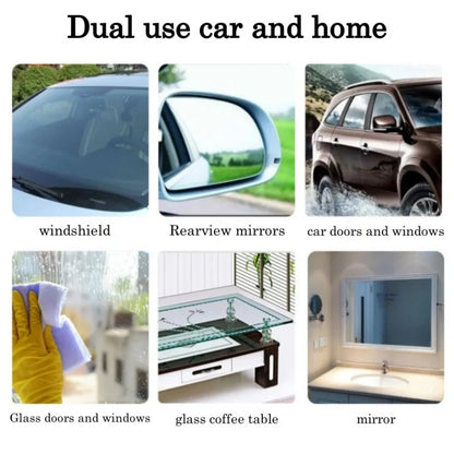 Car Windshield Glass Washer Tablets | Concentrated Effervescent Fluid for Car Wipers & Window Cleaning
