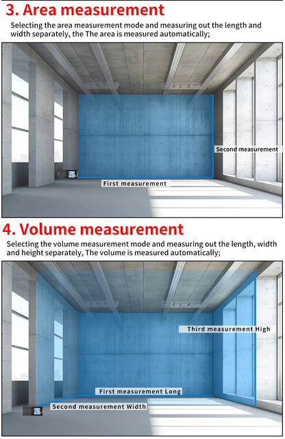 Snakol 120M Green Laser Tape Measure — High Accuracy Digital Distance Meter & Electronic Ruler