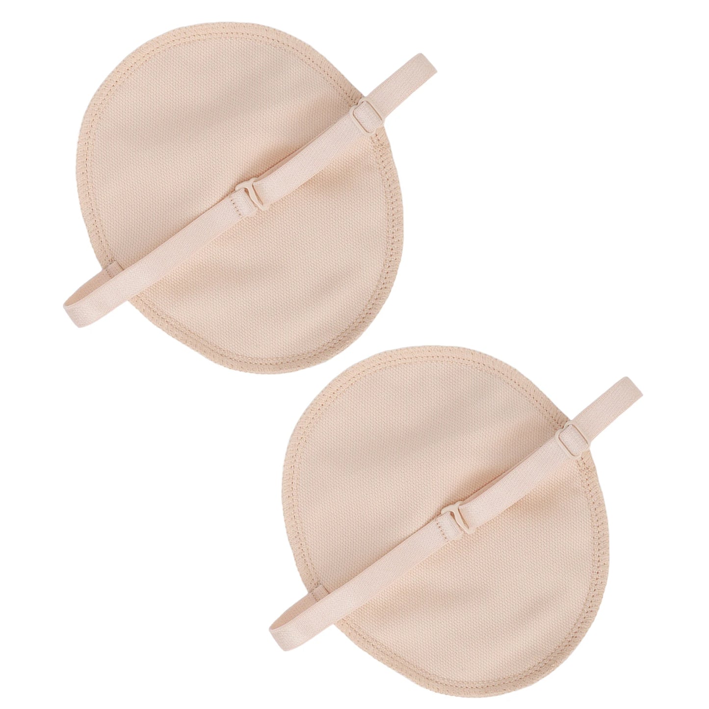 2pcs Reusable Underarm Pads – Breathable Cotton Sweat Pads for Women & Men, Adjustable Armpit Protection