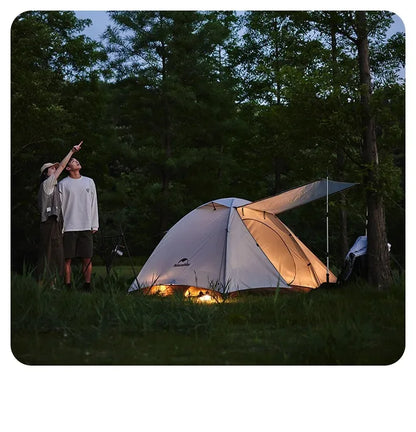 Naturehike 2-3 Person Camping Tent – Waterproof, UPF50+ Ultralight Outdoor Shelter for Hiking, Trekking & Sun Protection