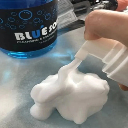 500/40ML Concentrated Tattoo Soap — Green & Blue Mild Cleaning and Soothing Aftercare Solution for Tattoo Salon