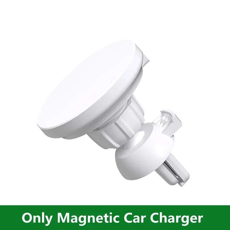 30W Magnetic Wireless Car Charger Stand – Fast Air Vent Mount for iPhone 15/14/13/12 Pro Max/Mini