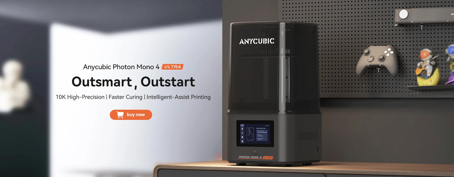 ANYCUBIC Photon Mono M7 Max 3D Printer — Ultra-Large 14.7L LCD Resin Printer with 298x168x300mm Build Volume