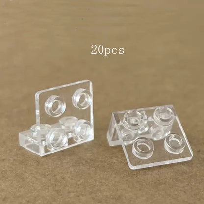 20pcs Figure Stand Base Plates – DIY Bracket for Building Blocks, Display and Assemble Brick Toys