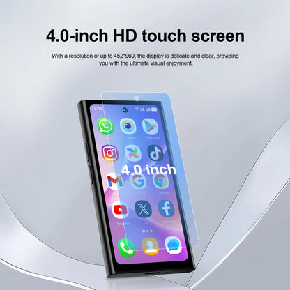 SERVO S27 Mini Android Smartphone - 4.0" Display, 2GB+16GB, 3G Dual SIM, WiFi, GPS & Face ID