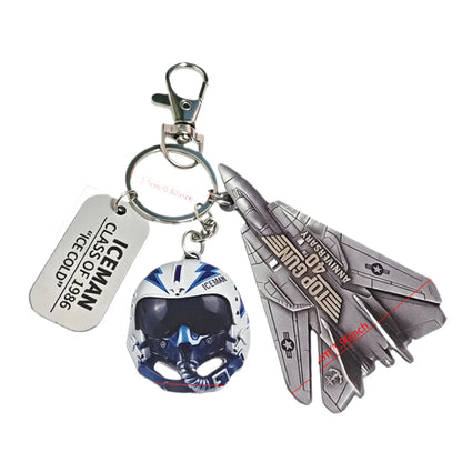 40th Anniversary Pilot Duck Keychain - 2026 Movie Fan Collectible Cosplay Figurine Gift