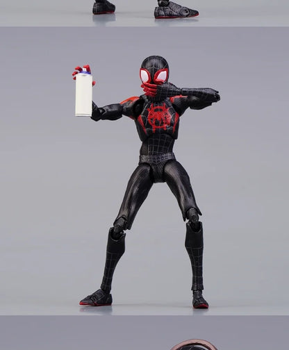 Miles Morales Spider-Man Action Figure — Into the Spider-Verse Collectible Toy for Kids Gift