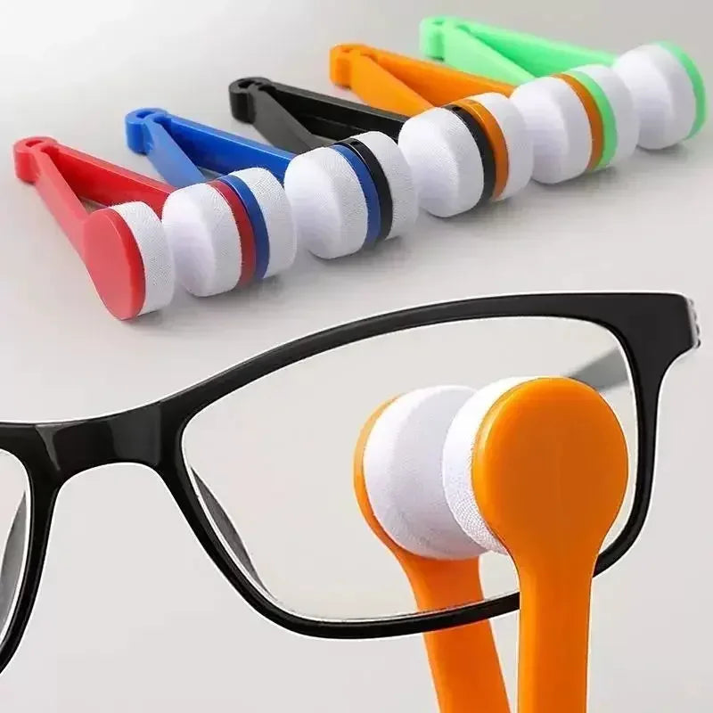 10/5/1pcs Portable Multifunctional Microfiber Glasses Cleaning Brush – Eyeglass & Sunglasses Wiping Tool