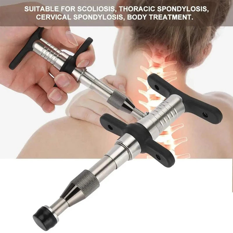 Manual Chiropractic Adjustment Tool – Activation Therapy Gun for Joint Correction, Limb Massage & Health Care Support