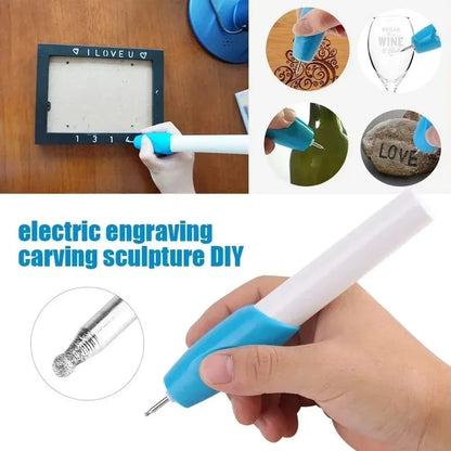 Mini Wireless Electric Engraving Pen - Precision DIY Craft & Name Engraving Tool