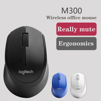 Logitech M330 Wireless Gaming Mouse - 2.4GHz USB, 1000DPI, 3-Button Optical Mouse for Laptops & PCs