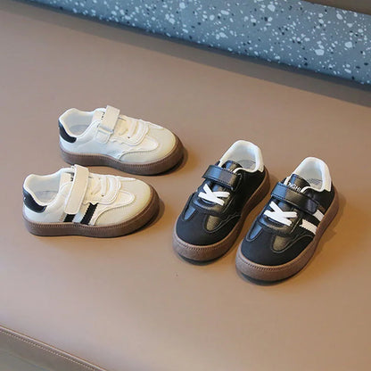 2024 Spring Kids Casual Shoes — Boys’ Forrest Gump Style & Girls’ Fashion Board Shoes, Soft Lightweight Sneakers