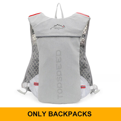 5L Ultralight Outdoor Trail Running Backpack — Hydration Vest with 500ML Water Bottle for Men