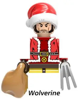 Christmas Building Blocks Toy Set – Santa Claus & Reindeer Action Figures Gift