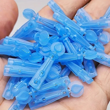 50-Piece Blackhead Removal Needles - Disposable Stainless Steel Acne Extraction & Facial Cleaning Tools
