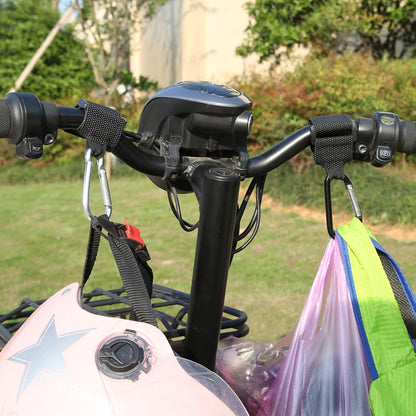 Aluminum Alloy Front Handlebar Hook – Motorcycle, Electric Scooter, Bicycle & Baby Stroller Hanger