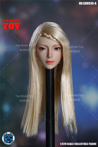 SUPER DUCK 1/6 Scale Beauty Head Sculpt — SDH018/024/027/028/030/032/042 for 12" TBL PH JO Action Figures