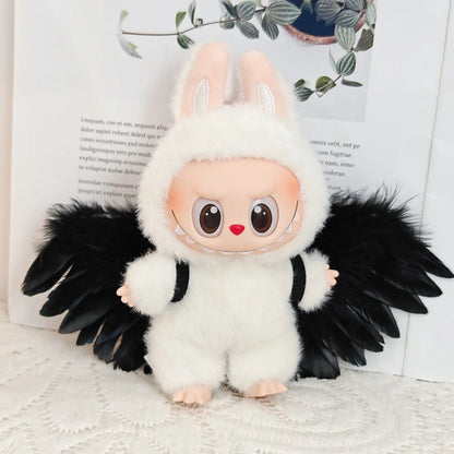Labubu V1 V2 V3 Doll Clothes — Plush Idol Angel Wings Series DIY Decoration & Accessories Gift