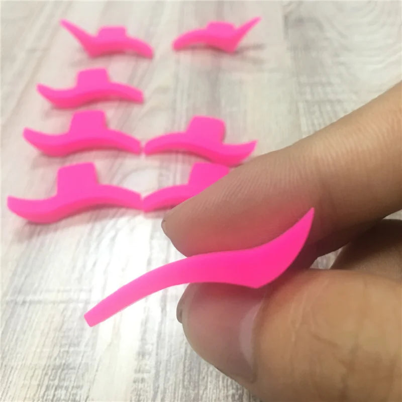 2Pcs Eyeliner Template Set - Professional Cat Eye Makeup Stencils, Wing Style Liner Stamping Tools