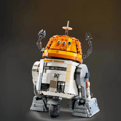 1039PCS Space War Building Blocks — Small Iron Astronaut & Robot Bricks Toy, Christmas & Birthday Gift