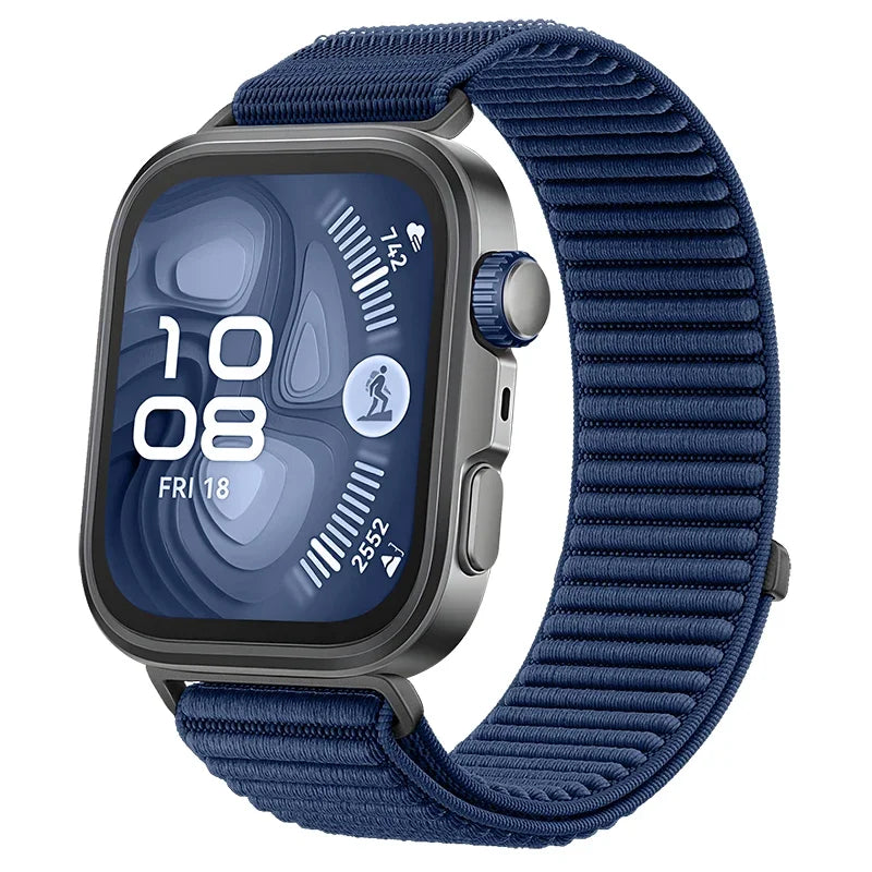 Official Nylon Loop Strap for Huawei Watch Fit 4/4 Pro – Braided, Comfortable, and Breathable Band Accessory