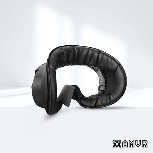 PU Leather Eye Mask Cover for PICO 4/4 Pro/Ultra – AMVR VR Headset Face Cushion Protector   1/2
