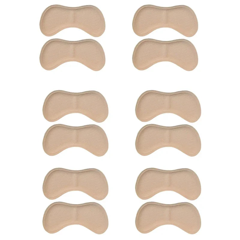 12PCS Heel Insoles Patch – Pain Relief Anti-Wear Cushion Pads with Adhesive Foot Care Inserts for Shoes