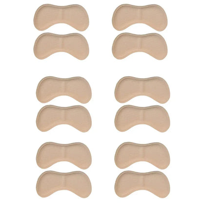 12PCS Heel Insoles Patch – Pain Relief Anti-Wear Cushion Pads with Adhesive Foot Care Inserts for Shoes