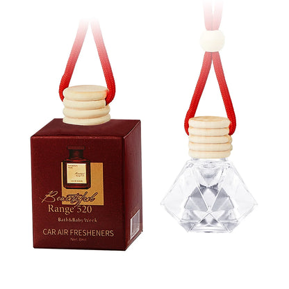 Car Perfume Bottle Air Freshener - Long-Lasting Fresh Scent & Stylish Interior Accessory