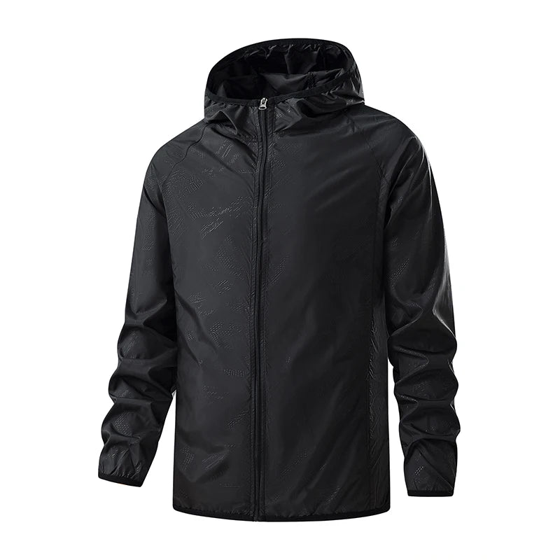 LNGXO Waterproof Hiking Jackets – Sun Protection, Windbreaker, Camping & Climbing Rain Coat, Unisex Portable Outdoor Wear