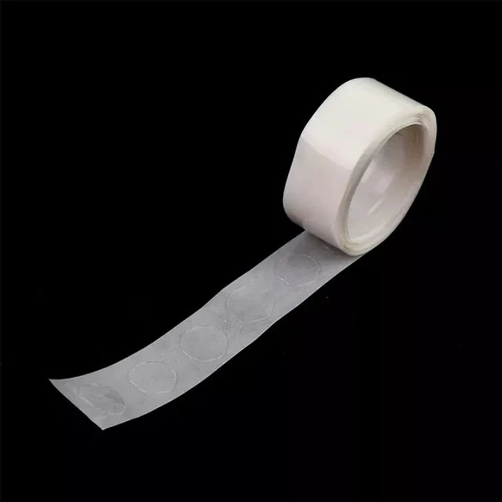 100 Dots/Roll Candle Wick Stickers – 13mm Double-Sided Adhesive Glue for DIY Candle Making & Removable Balloon Tape