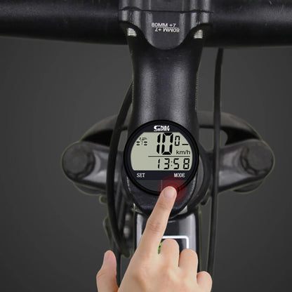 Bike Computer Speedometer - Multi-Function Bicycle Odometer for Men, Women & Teens Cycling