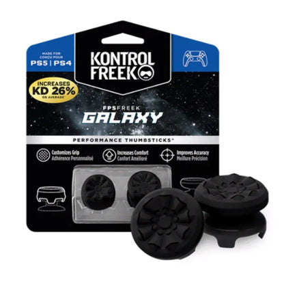 2PCS Performance Thumb Grip Caps — Silicone Analog Stick Covers for PS4 & PS5 Controllers