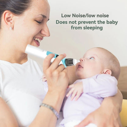 Baby Electric Nasal Aspirator – Rechargeable Nose Cleaner for Newborns and Infants