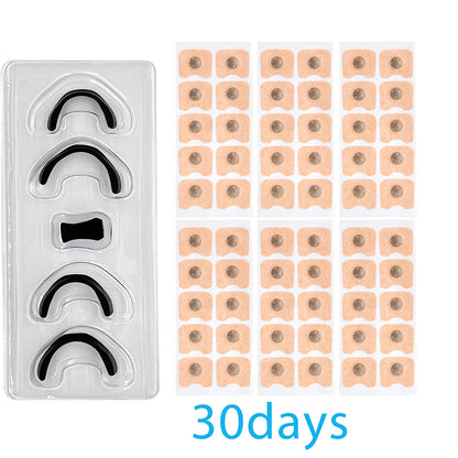 Nasal Breathing Dilator Starter Kit – Anti-Snoring Magnetic Nose Strips for Sleep & Sports Airflow Improvement