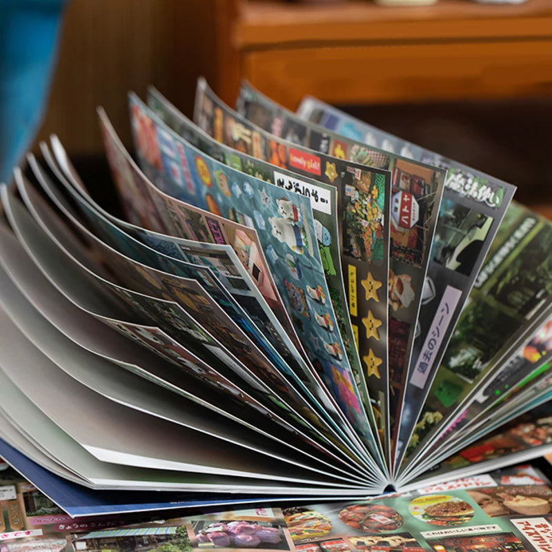 Mr. Paper Retro Sticker Set - 30/60/90-Piece Creative DIY Decals for Scrapbooks, Notebooks, Mugs, Laptops and Cards